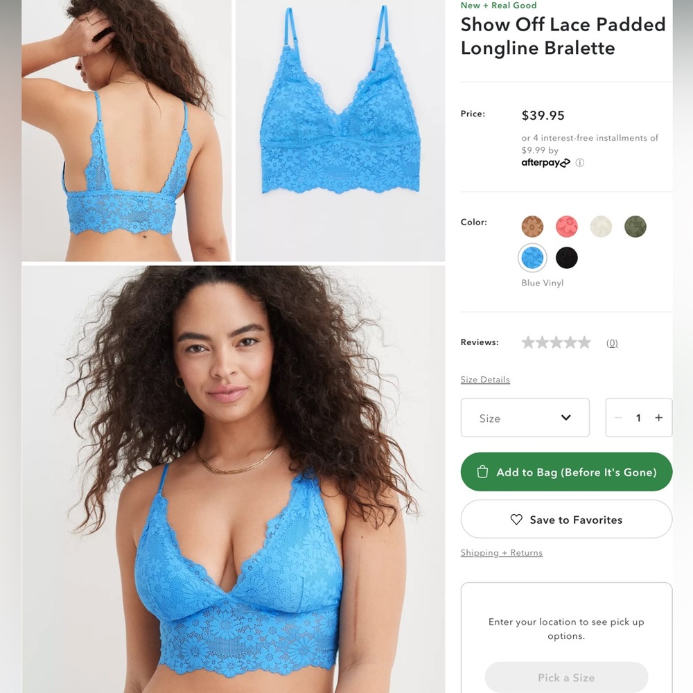 Aerie lacy bralette